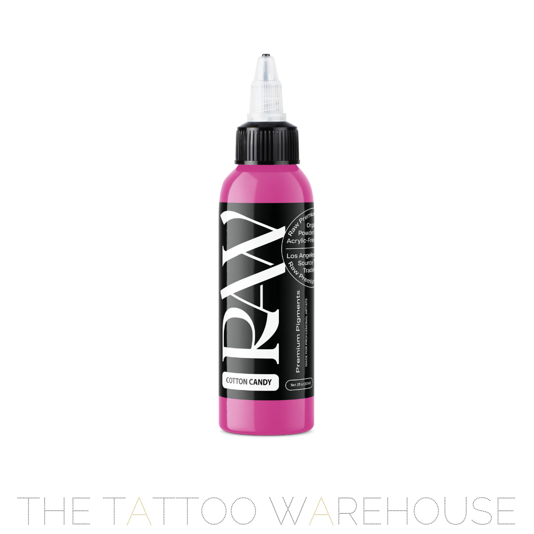 Raw Pigments Cotton Candy tattoo ink, 2oz bottle