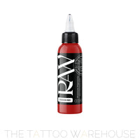 Raw Pigments Crimson Red tattoo ink, 2oz bottle