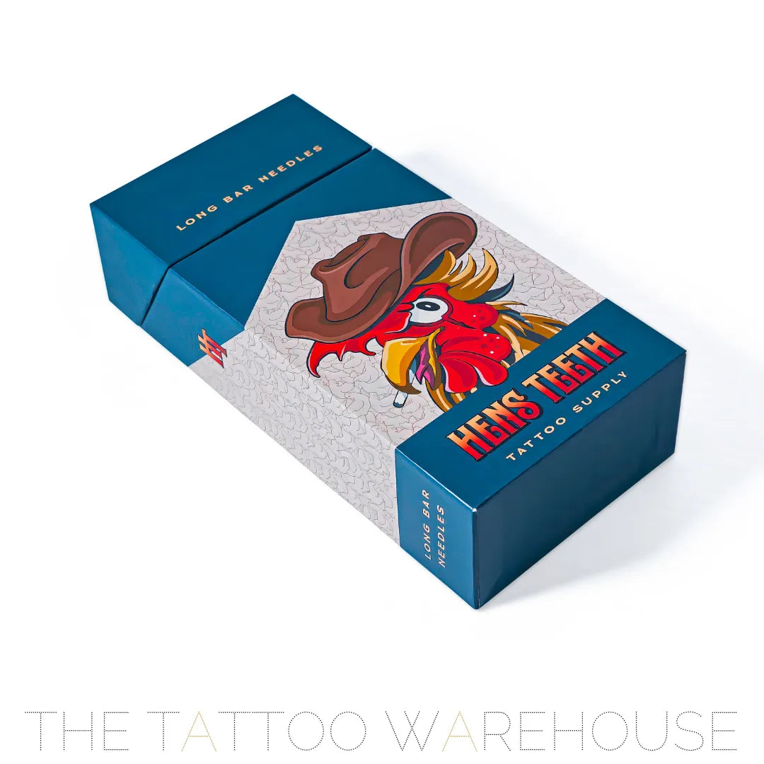 Dingo Drip tattoo needle cartridge packaging, angled view