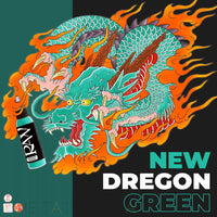 Raw Pigments Dregon Green tattoo ink, alternate view