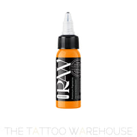 Raw Pigments Gold Rush tattoo ink bottle