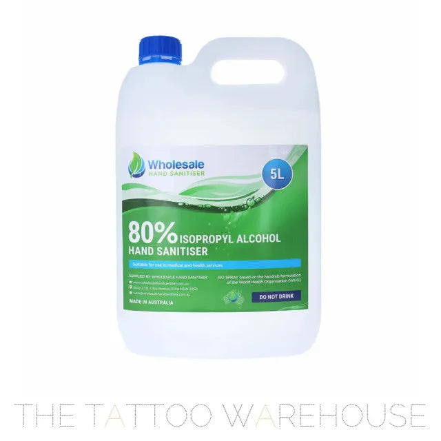 Iso-propyl, 80% Alcohol, 5 Litre Bottle
