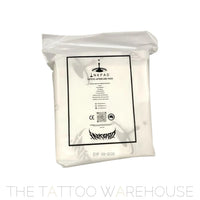 Inkpad tattoo aftercare pads, in use