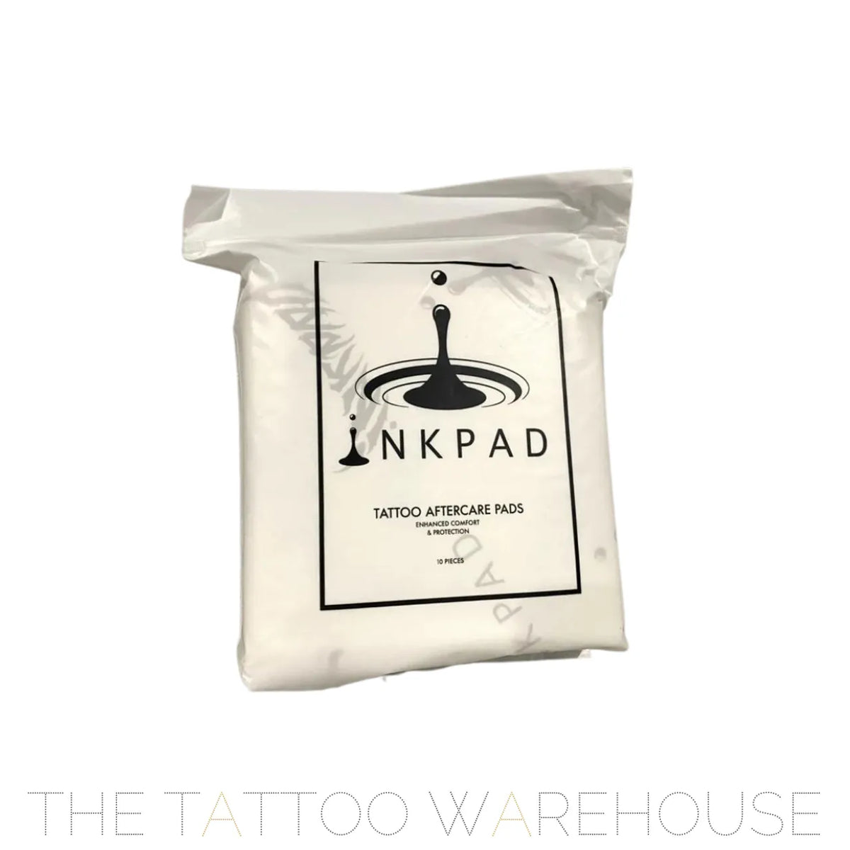 Inkpad tattoo aftercare pads, close-up