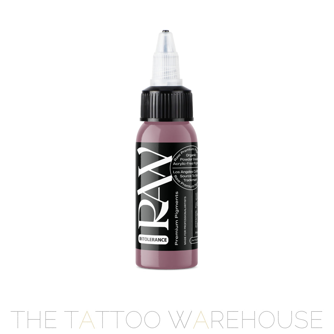 Raw Pigments Intolerance tattoo ink, 1oz bottle, part of Pastel Set