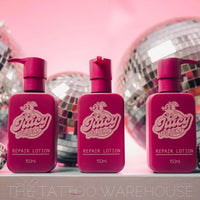 Juicy Plum repair lotion, alternate angle