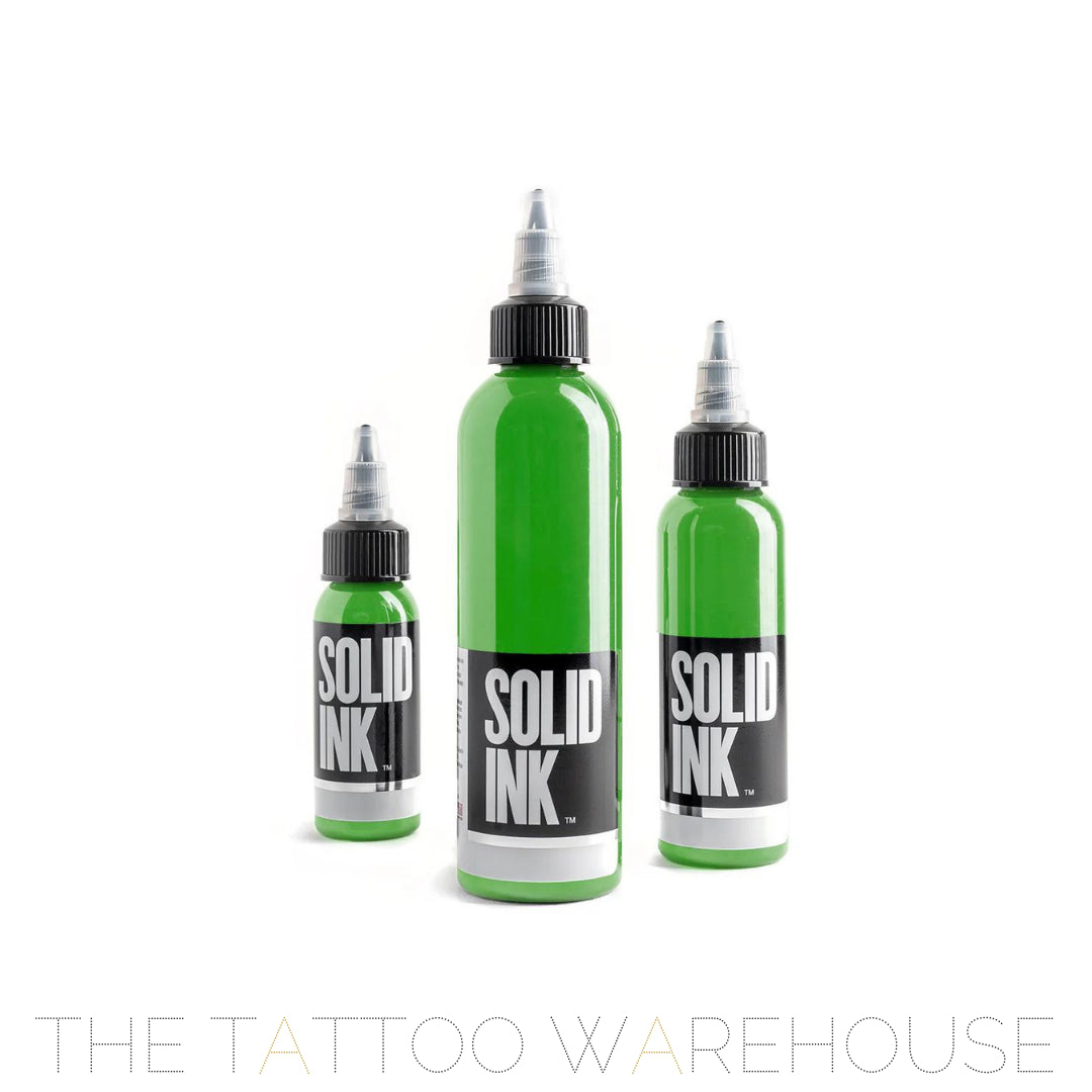 Bottle of Solid Ink Neon tattoo ink