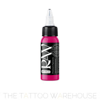 Raw Pigments Pink Cadillac tattoo ink, 1oz bottle, part of 30 Colour Set