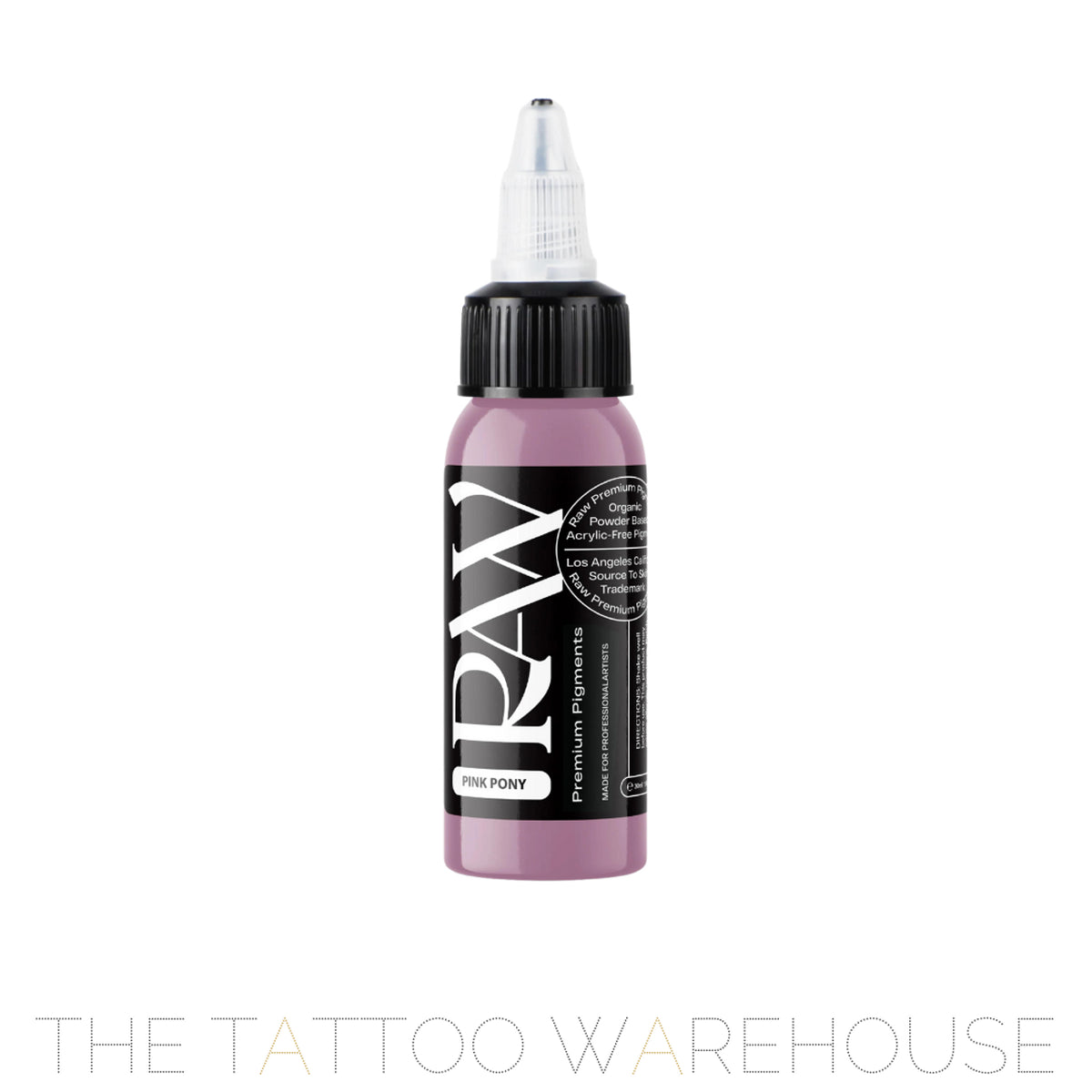 Raw Pigments Pink Pony tattoo ink bottle