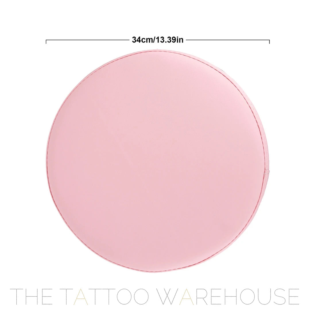 Pink Rolling Stool