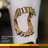 Pony Lawson 24K ink set, bottle lineup