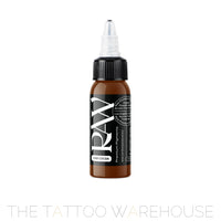 Raw Pigments Raw Cocoa tattoo ink, 1oz bottle, part of 30 Colour Set