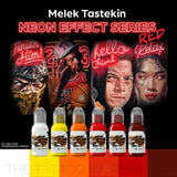 Melek Tastekin Red Neon Effect Series 1oz