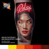 Melek Tastekin Red Neon Effect Series 1oz