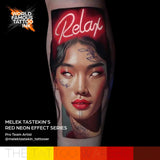 Melek Tastekin Red Neon Effect Series 1oz