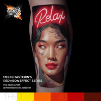 Melek Tastekin Red Neon Effect Series 1oz