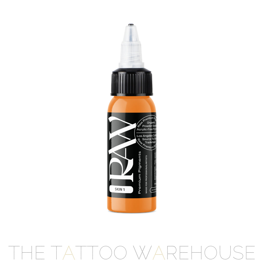 Raw Pigments Skin #1 tattoo ink, 1oz bottle