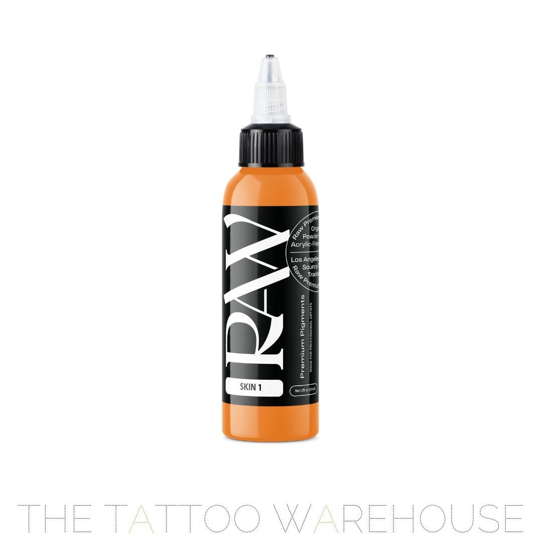 Raw Pigments Skin #1 tattoo ink, 2oz bottle