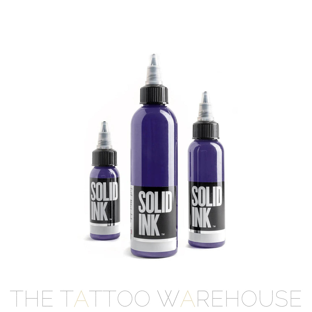 Solid Ink Violet tattoo ink, part of 12 Colour Set