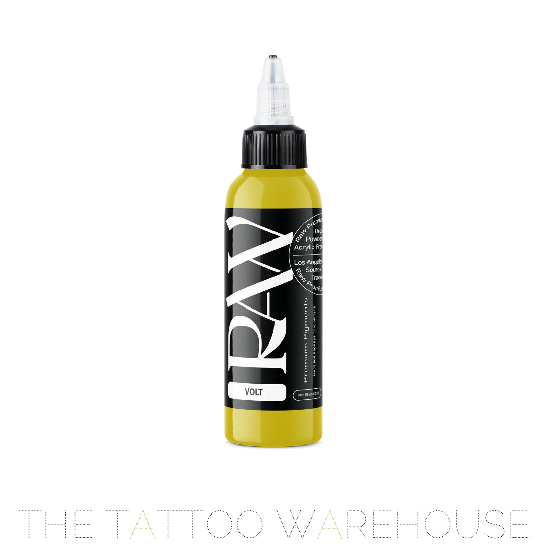 Raw Pigments Volt tattoo ink, 2oz bottle